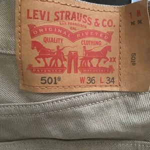 Levi's® 501™ Original Fit Jean.  36W 34L